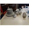 Image 1 : ROYAL DOULTON SAMARRA ENGLISH TRANSLUCENT CHINA TEA SET AND DISHES - TEAPOT