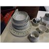 Image 2 : ROYAL DOULTON SAMARRA ENGLISH TRANSLUCENT CHINA TEA SET AND DISHES - TEAPOT