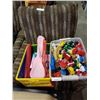 Image 1 : 2 HAMPERS OF KIDS TOYS TRAIN TRACK TOYS