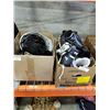 Image 1 : LOT OF KIDS ICE SKATES AND ROLLER BLADES AND MENS ICE SKATES
