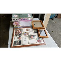 REVLON PARAFFIN BATH AND PICTURE FRAMES