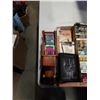Image 3 : LOT OF DVDS, COLLECTOR CARDS, STAR TREK BOOKS, WOOD TRUCK