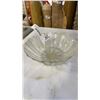 Image 2 : VINTAGE GLASS TEACUPS, SAUCERS, BOWLS, CUPS