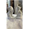 Image 2 : 3 ORIENTAL BOWLS AND CAT BOOKENDS