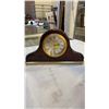 Image 3 : BOMBAY CO AND WESTMINSTER MANTLE CLOCKS AND WOOD FIGURE