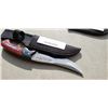 Image 3 : New full tang blade with inlay and sheath