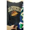 Image 2 : Canucks jersey adult small with kids canucks jersey and hoodie