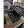 Image 4 : BRAND NEW AIR LEATHER OTTOMAN W/ STORAGE