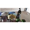 Image 4 : LARGE LOT OF ESTATE COLLECTABLES, CANDLES, BRASS CAR