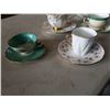 Image 2 : 8 CHINA CUPS AND SAUCERS - 1 mismatched