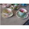 Image 2 : 10 CHINA CUPS AND SAUCERS