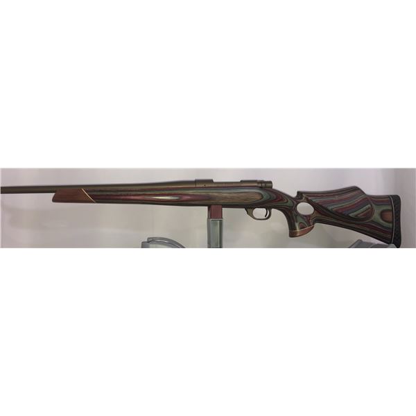 Custom built Rifle, hand finished Laminated Thumb Hole Stock   By Master Gunsmith Frank Anderson