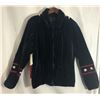 Image 2 : Sheared Mink Dyed Red, White & Blue with the American Flag. Made in Italy. Size 8