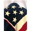 Image 4 : Sheared Mink Dyed Red, White & Blue with the American Flag. Made in Italy. Size 8