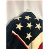 Image 9 : Sheared Mink Dyed Red, White & Blue with the American Flag. Made in Italy. Size 8