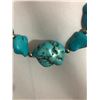Image 8 : Navajo Hand Made Block Turquoise Nugget Necklace