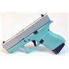 Image 2 : Glock 43X Semi-Auto 9mm Pistol. Duracoted Tiffany Blue