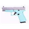 Image 4 : Glock 43X Semi-Auto 9mm Pistol. Duracoted Tiffany Blue