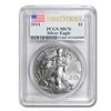 Image 1 : 2014 Silver American Eagle MS-70 PCGS (FirstStrike®)