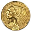 Image 2 : $2.50 Indian Gold Quarter Eagle MS-64 NGC/PCGS