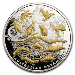 2019 Niue 5 oz Silver Australian Dreamtime