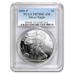 2000-P Proof Silver American Eagle PR-70 PCGS