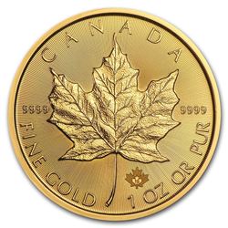 2019 Canada 1 oz Gold Maple Leaf BU
