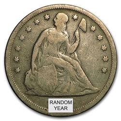 1840-1873 Liberty Seated Dollar Fine