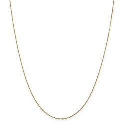 14k Yellow Gold .90 mm Diamond Cut Cable Chain - 30 in.