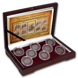 Roman Bronze 8-Coin Collection Rise and Fall of the Gallic Empire