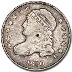 1830 Capped Bust Dime XF (Details)
