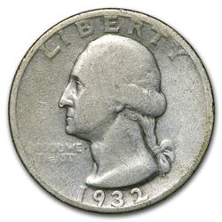 1932-S Washington Quarter Fine
