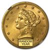 Image 2 : $10 Liberty Gold Eagle MS-65 NGC (Random)