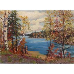 Herbert Wagner Canadian Oil Riverscape