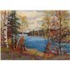 Image 1 : Herbert Wagner Canadian Oil Riverscape
