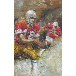Roy Pierce American Oil Football Scene