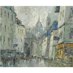 Prof. van Ed Dutch Oil Montmartre Paris
