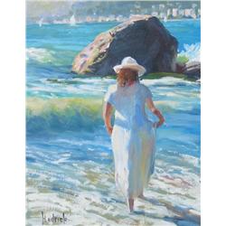 Hedrick Canadian Impressionism At Beach