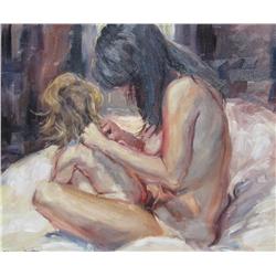 Daniel Izzard Canadian Oil Nude Couple