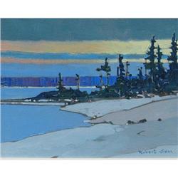 Robert Genn FCA (1936 - ) Point Kill Bear Park near Parry Sound, Ontario