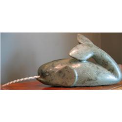Inuit School: (Canadian, 20th Century) Narwhal