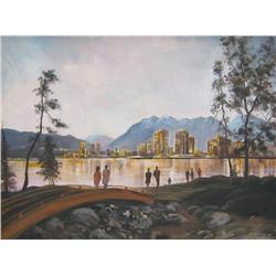 Frederick (Fritz) Priddat (Canadian, 1924 - ) West End, Vancouver