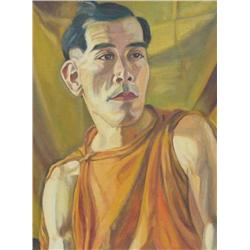 Unity Bainbridge (Canadian, 1916 - ) Eugene Bird, Model at the Vancouver School of Art