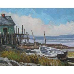 Buday Canadian Oil Beached Boat Cabin