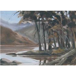 Curley Canadian Oil Island landscape