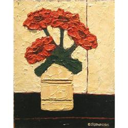 Edwards Canadian Acrylic floral gerbera