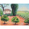 Image 1 : Hagen Canadian Acryl vineyard landscape