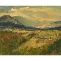 Messner Canadian Oil mountain landscape
