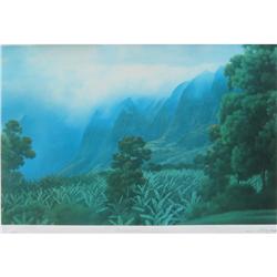 Gary Reed American litho, Ho'omaluhia