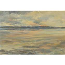 M England Canadian oil Sunrise Stuart Lake